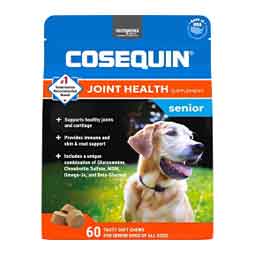 Cosequin Senior Joint Health Supplement for Senior Dogs Soft Chews Nutramax Laboratories